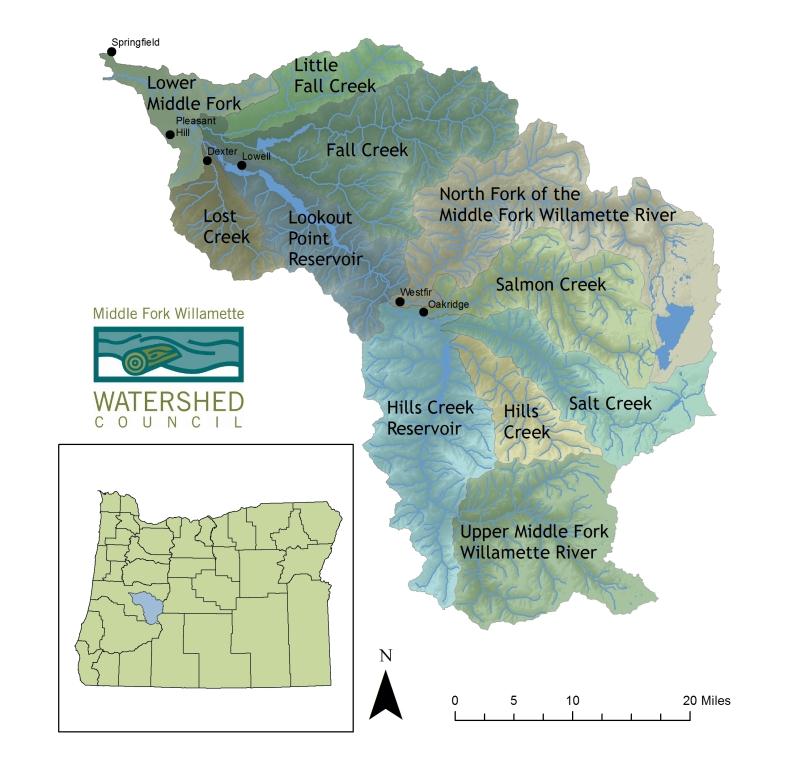 Watershed Information Middle Fork Willamette Watershed Council